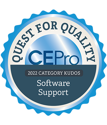 CEPro - 2022 Category Kudos Software Support